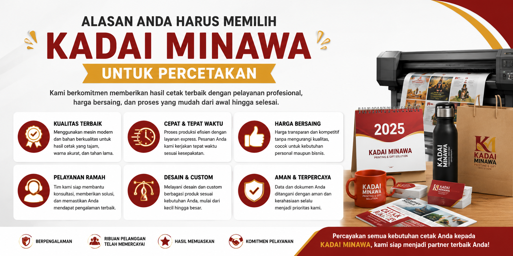 KM Alasan Memilih Kadai Minawa