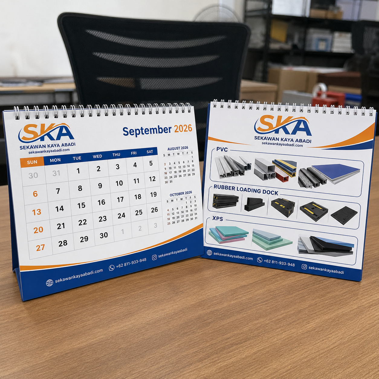 Kalender cetak Minawa