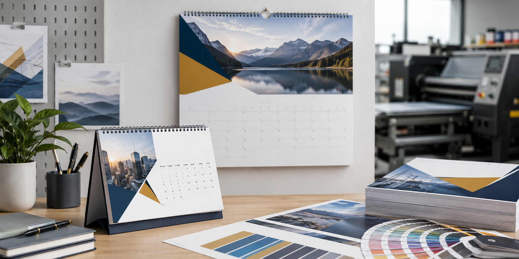 Ukuran, bahan Kalender Minawa
